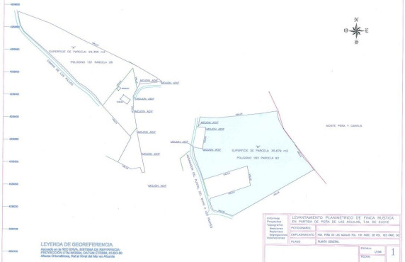 Country land - For Sale - Elche pedanias - Peña las Aguilas