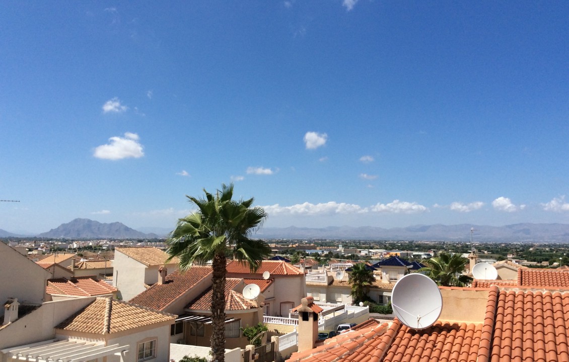 Villa for rent with Alicante Holiday Lets, views from solarium