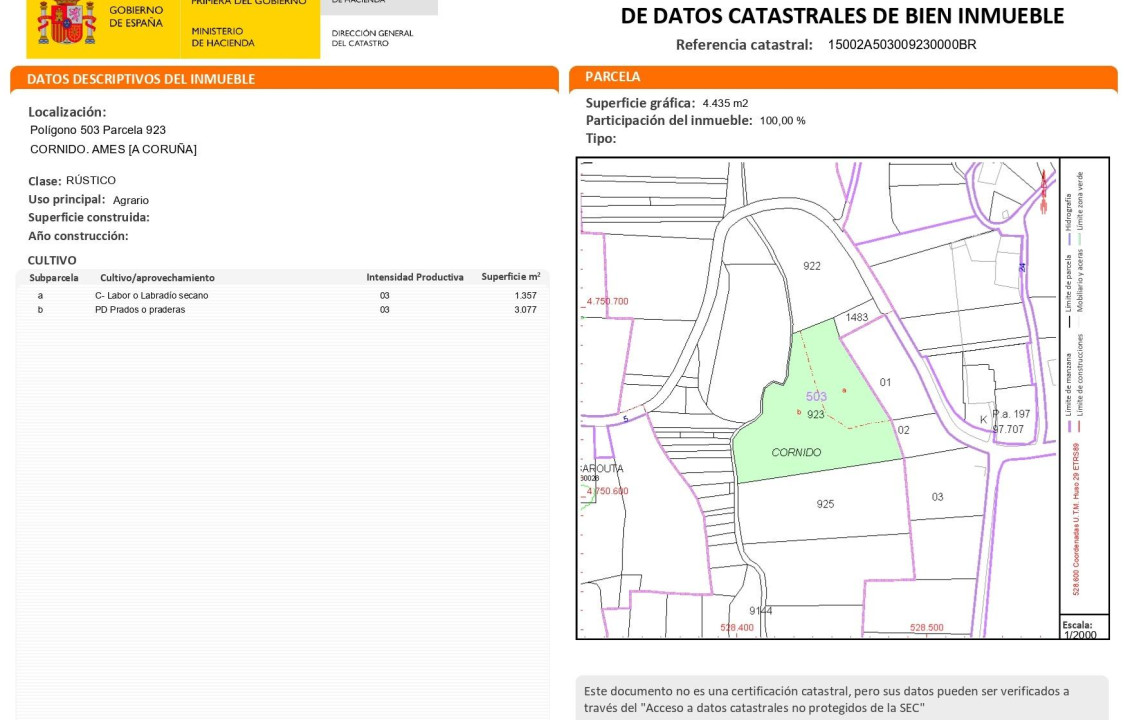 Venta - Fincas y solares - Ames - PEDROUZOS