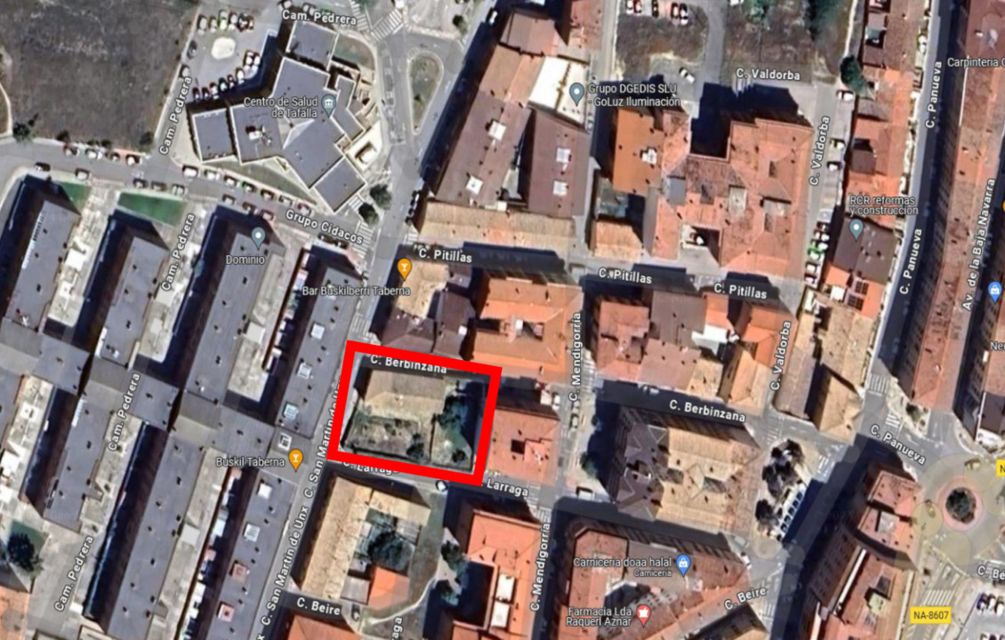 Venta - Fincas y solares - Tafalla - CALLE SAN MARTIN DE UNX 14. Tafalla, 14