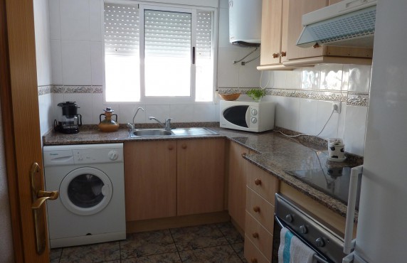 Equiped kitchen. Alicante Holiday Lets. Torrevieja. 