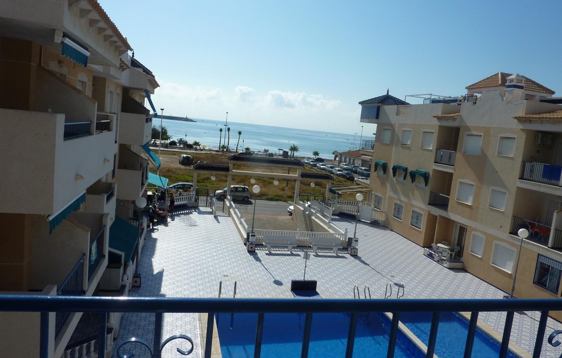 Community pool. Alicante Holiday Lets. Torrevieja