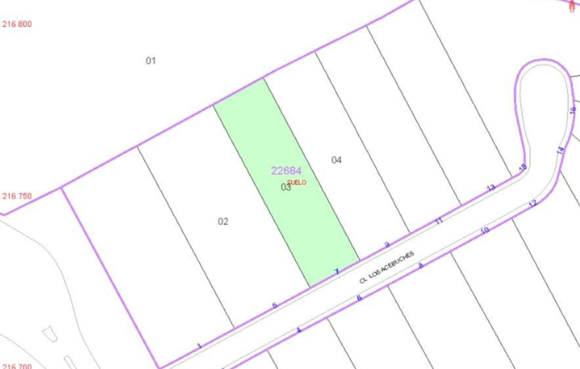 Venta - Fincas y solares - Molina de Segura - LOS ACEBUCHES (ALCAYNA)