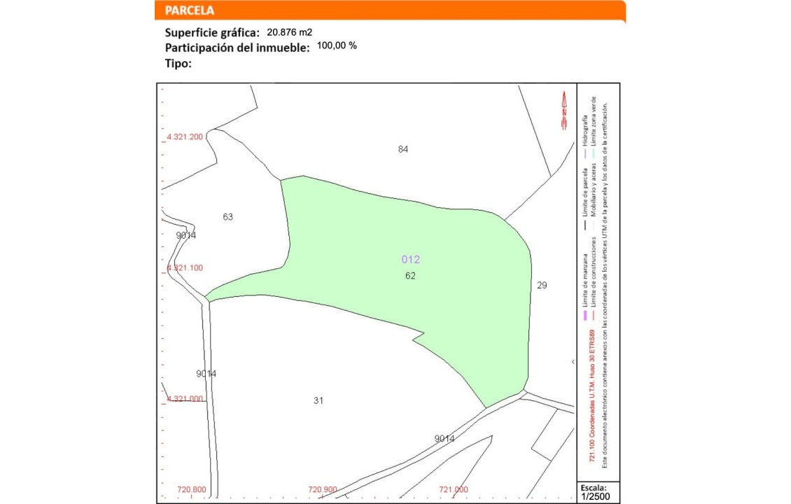 Venta - Fincas y solares - Barxeta - POLIGONO 22