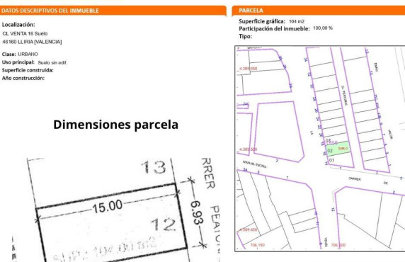 For Sale - Fincas y solares - Llíria - venta