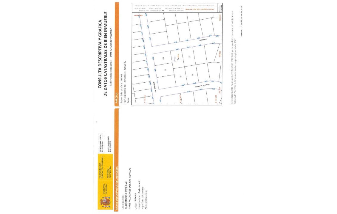 Venta - Fincas y solares - Palomares del Río - BORMUJOS