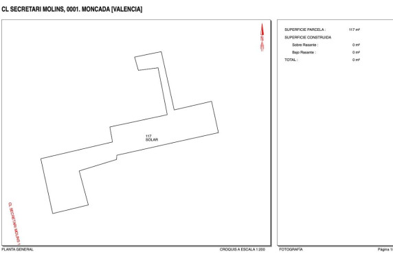 For Sale - Fincas y solares - Moncada - secretari molins