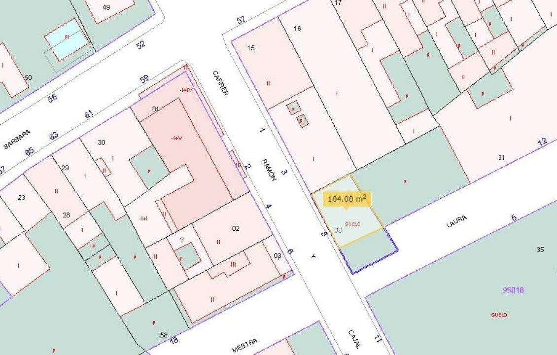 Venta - Fincas y solares - Catadau - RAMON Y CAJAL