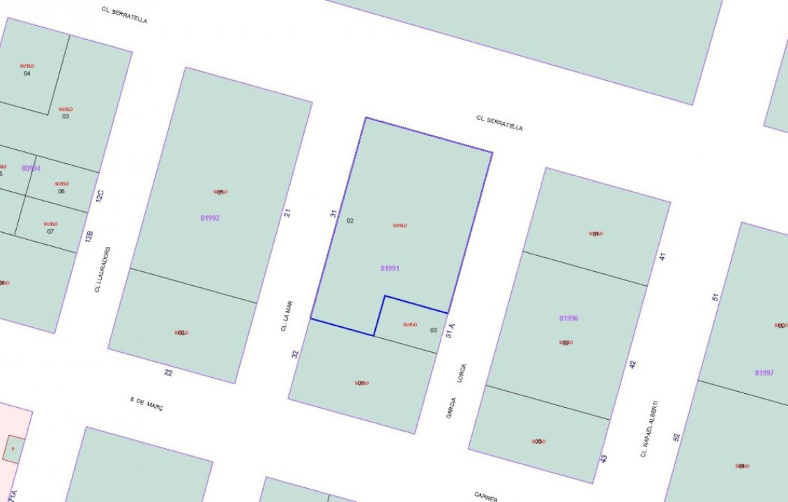 For Sale - Fincas y solares - La Pobla Llarga - LA MAR