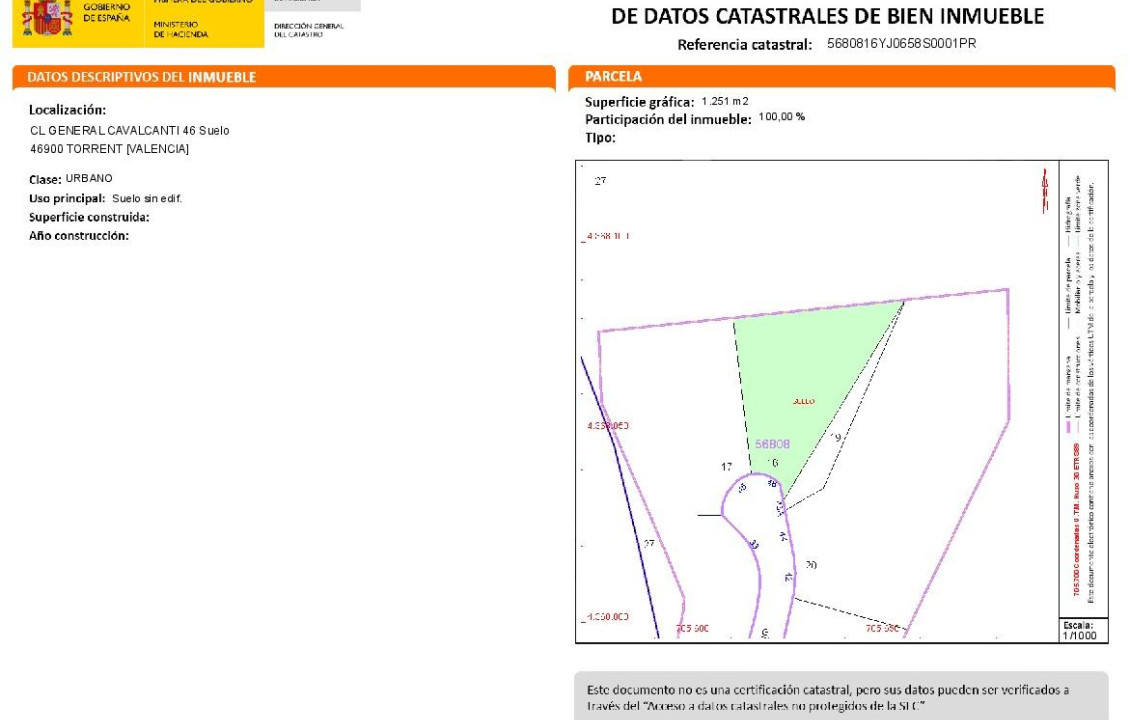 Venta - Fincas y solares - Torrent - GENERAL CAVALCANTI