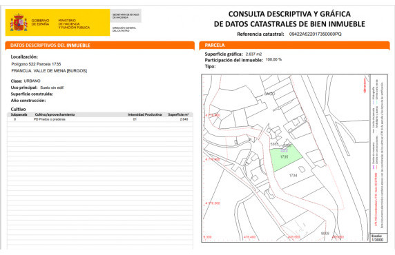 Venta - Fincas y solares - Valle de Mena - Ungo