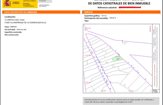 Venta - Fincas y solares - Villamanrique de la Condesa - Calle el Mantillo