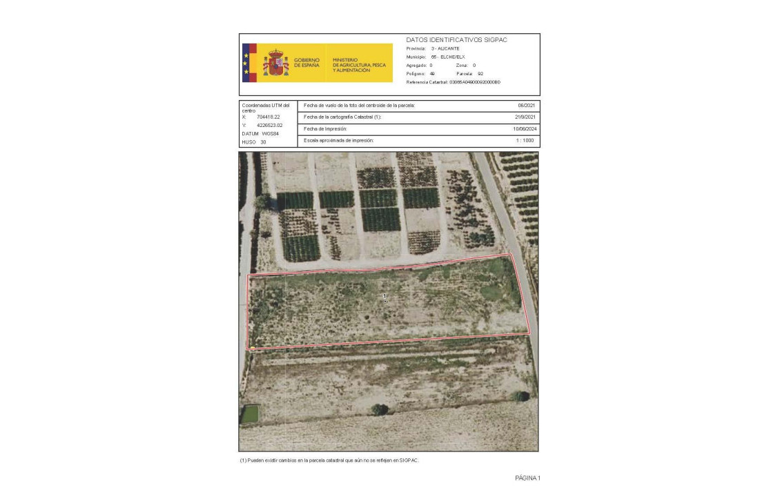 For Sale - Plot - La marina - Molar