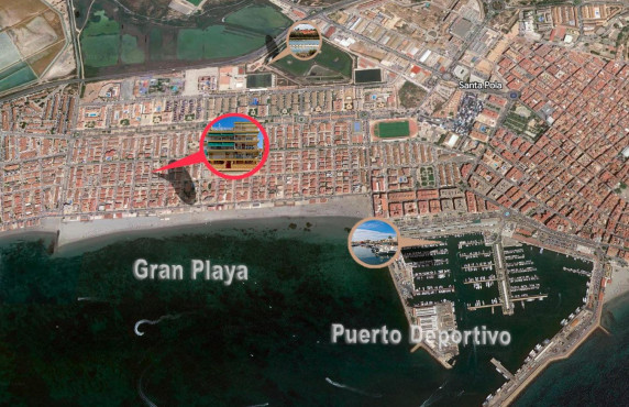 Venta - Apartamento - Santa Pola - Gran Playa