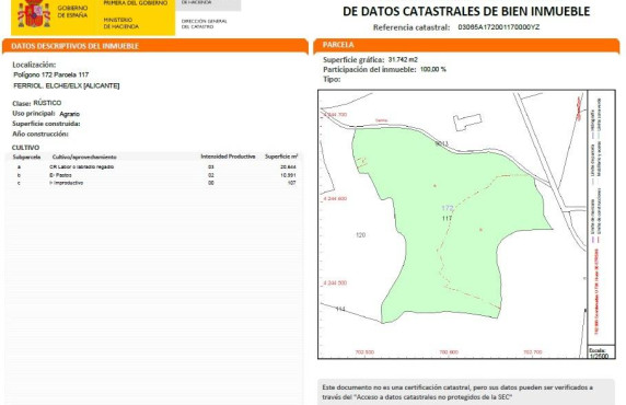 Venta - villa - Elche - La Galia-Bonavista