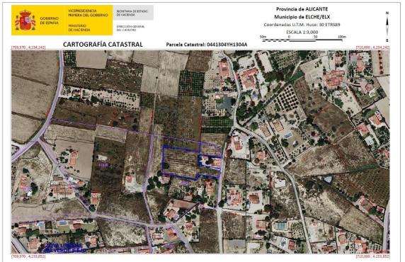 For Sale - urban plot - Valverde (Alicante) - Valverde