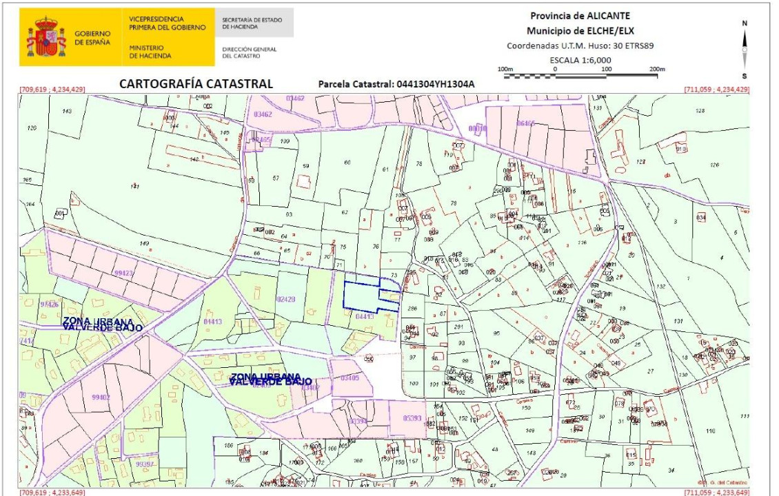 For Sale - urban plot - Valverde (Alicante) - Valverde