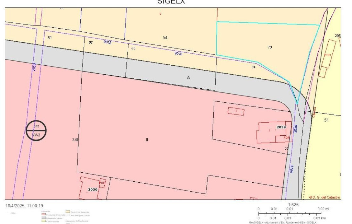 For Sale - urban plot - Valverde (Alicante) - Valverde