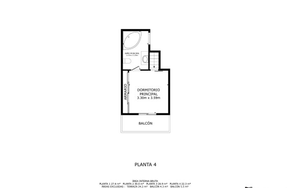 For Sale - Bungalow - Santa Pola - Calas de Santiago Bernabeu