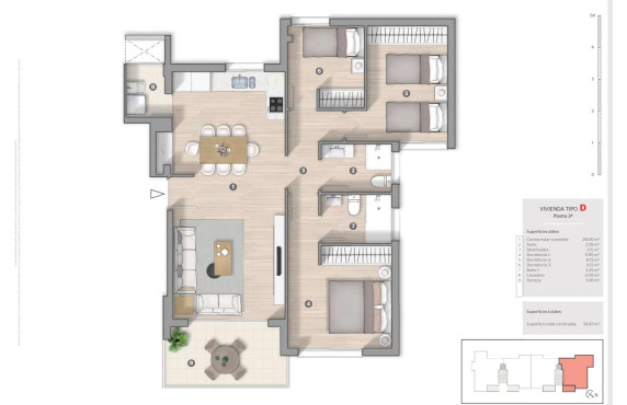 For Sale - Flat - San Juan Alicante - Pueblo de san juan