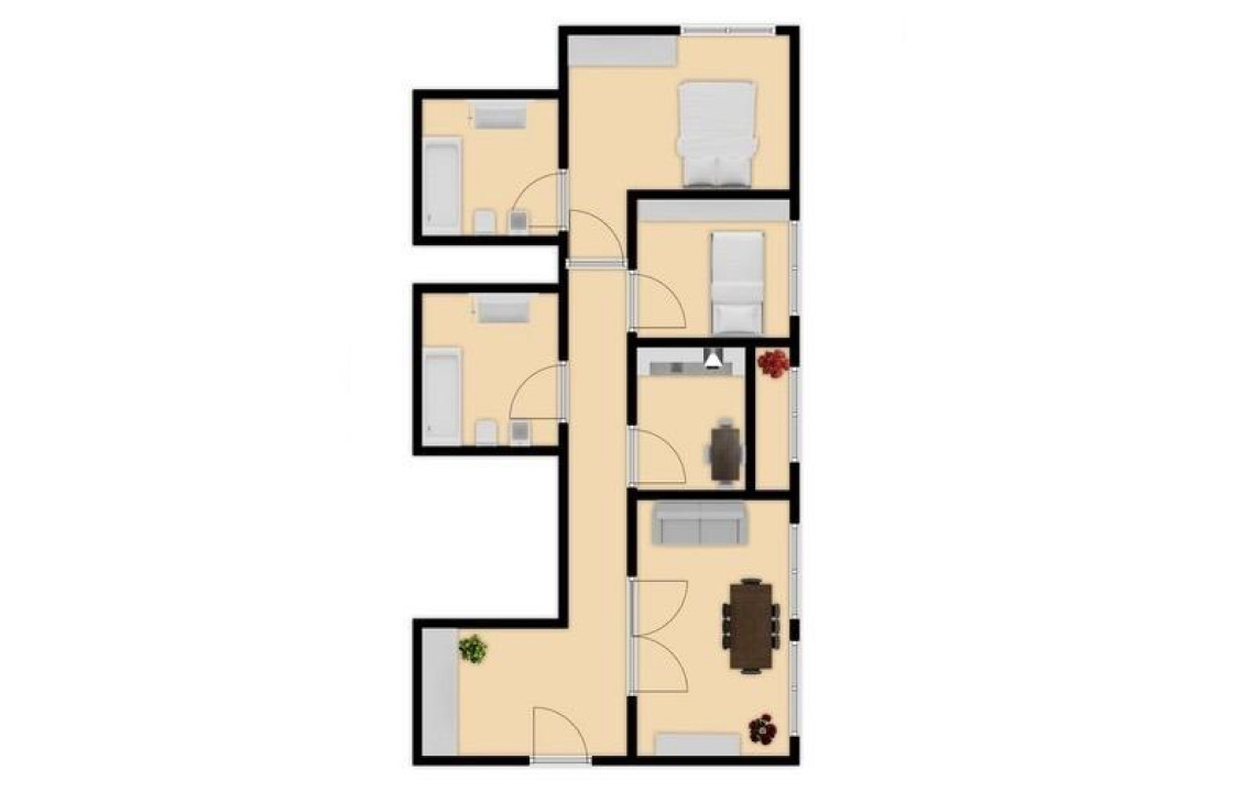 For Sale - Flat - Elche - Zona Deportiva-Nuevo Altabix