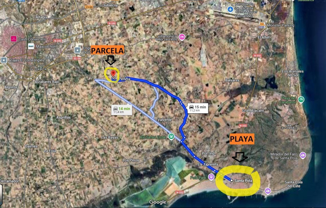 Venta - Parcela - Perleta - Maitino-Perleta