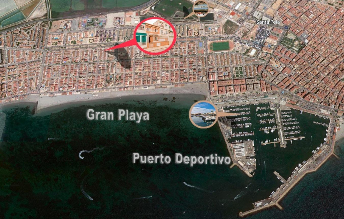 Venta - Bungalow - Santa Pola - Gran Playa