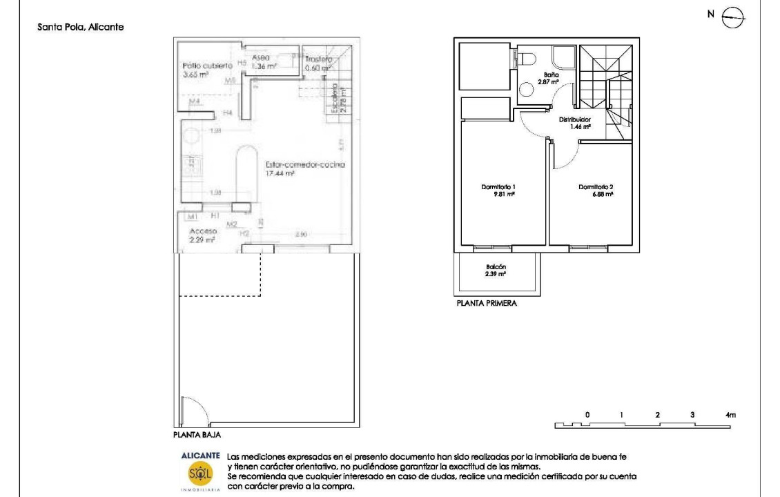 Venta - Bungalow - Santa Pola - Gran Playa