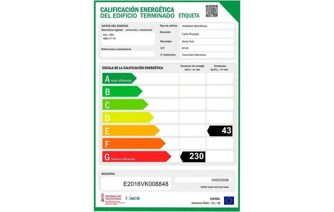 Venta - Bungalow - Santa Pola - Gran Playa